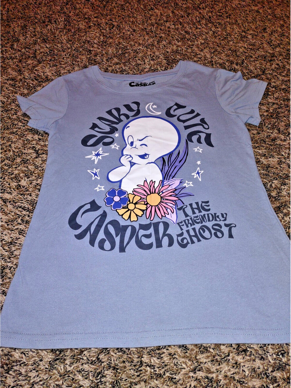 Women's Casper The Friendly Ghost T Shirt Size Medium